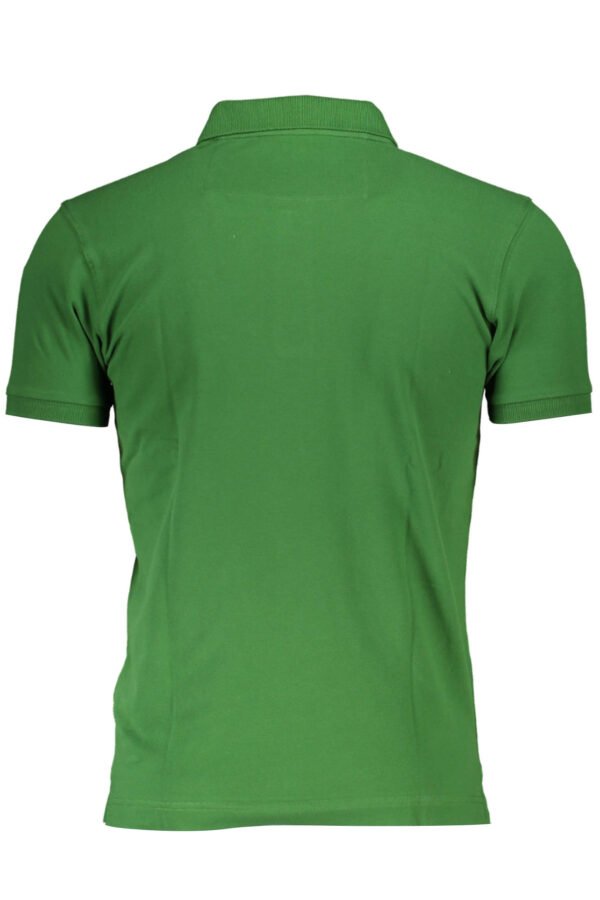 LA MARTINA MEN'S GREEN SHORT SLEEVED POLO SHIRT - Image 2