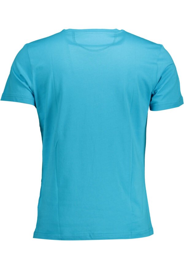 LA MARTINA MEN'S SHORT SLEEVE T-SHIRT BLUE - Image 2
