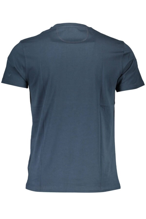 LA MARTINA MEN'S BLUE SHORT SLEEVE T-SHIRT - Image 2