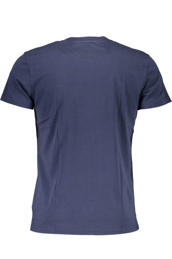 LA MARTINA MEN'S BLUE SHORT SLEEVE T-SHIRT - Image 2