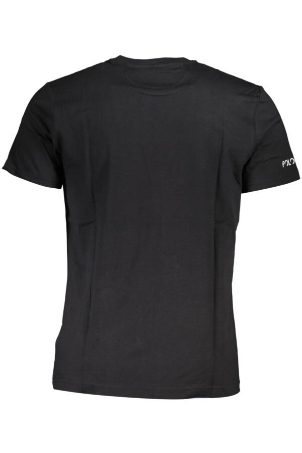 LA MARTINA BLACK MAN SHORT SLEEVE T-SHIRT - Image 2