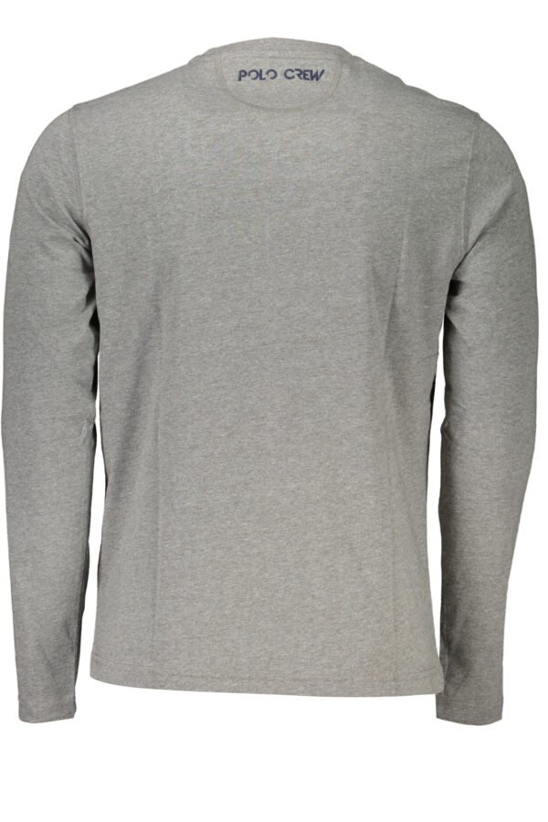 LA MARTINA MEN'S LONG SLEEVE T-SHIRT GRAY - Image 2