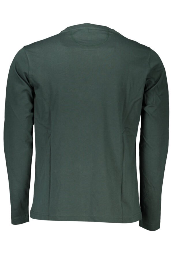LA MARTINA GREEN MEN'S LONG SLEEVE T-SHIRT - Image 2