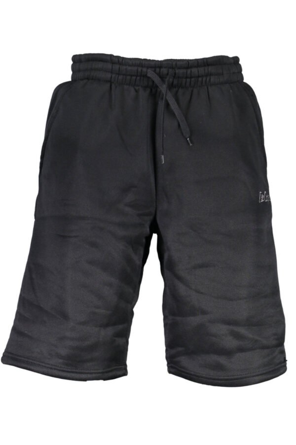 LEE COOPER BLACK MEN'S BERMUDA TROUSERS