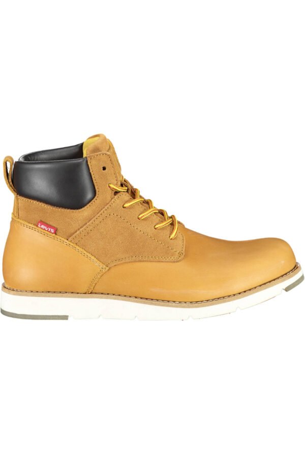 LEVI'S MEN'S BEIGE BOOTS SHOES