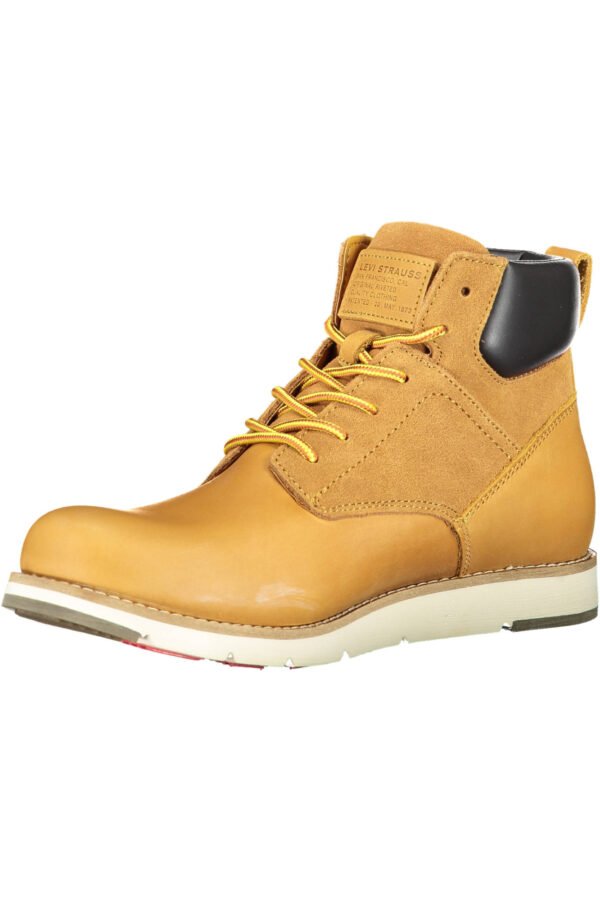 LEVI'S MEN'S BEIGE BOOTS SHOES - Image 3
