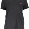 LEVI'S WOMEN'S SHORT SLEEVE T-SHIRT BLACK