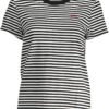 LEVI'S BLACK WOMEN'S SHORT SLEEVE T-SHIRT