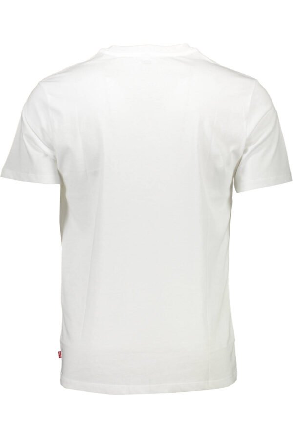 LEVI'S WHITE MEN'S SHORT SLEEVE T-SHIRT - Image 2