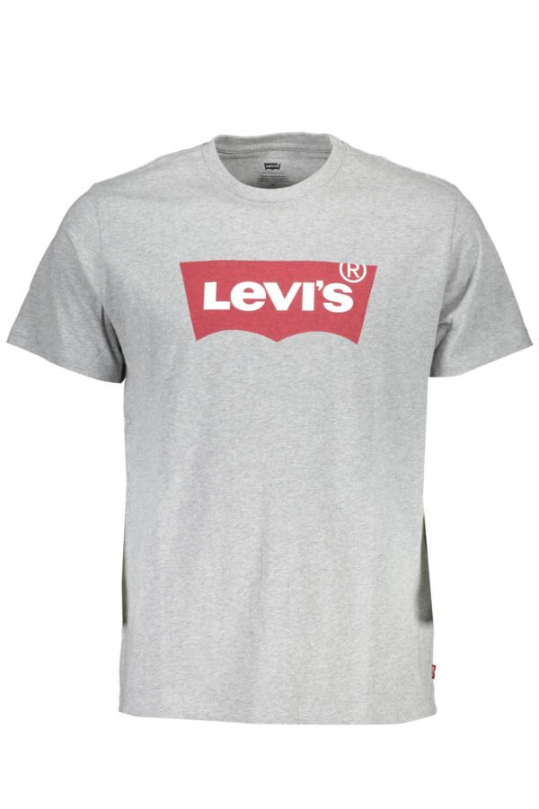 LEVI'S MEN'S SHORT SLEEVE T-SHIRT GRAY