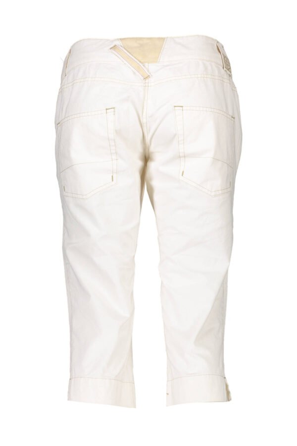 MURPHY & NYE WOMEN'S WHITE BERMUDA TROUSERS - Image 2