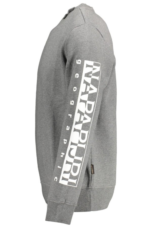 NAPAPIJRI SWEATSHIRT WITHOUT ZIP MAN GRAY - Image 3