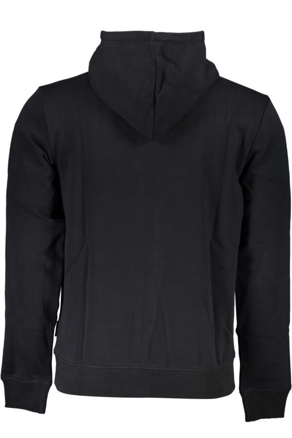 NAPAPIJRI MEN'S BLACK ZIPLESS SWEATSHIRT - Image 2