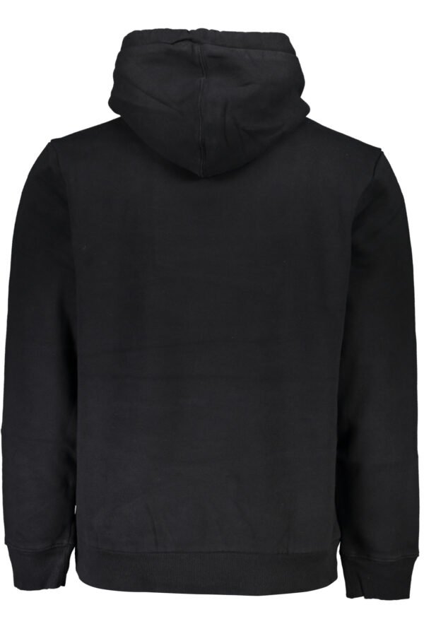 NAPAPIJRI MEN'S BLACK ZIPLESS SWEATSHIRT - Image 2