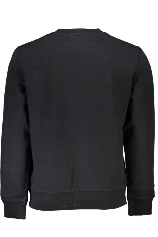 NAPAPIJRI MEN'S BLACK ZIPLESS SWEATSHIRT - Image 2