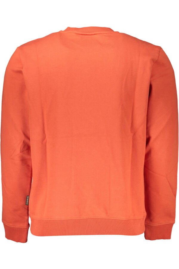 NAPAPIJRI MEN'S RED ZIP-OUT SWEATSHIRT - Image 2