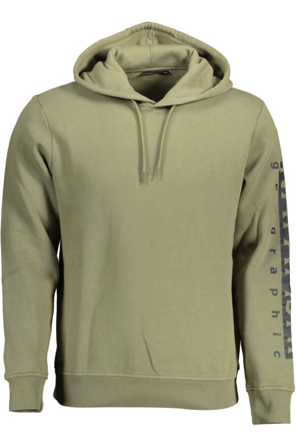 NAPAPIJRI SWEATSHIRT WITHOUT ZIP MAN GREEN