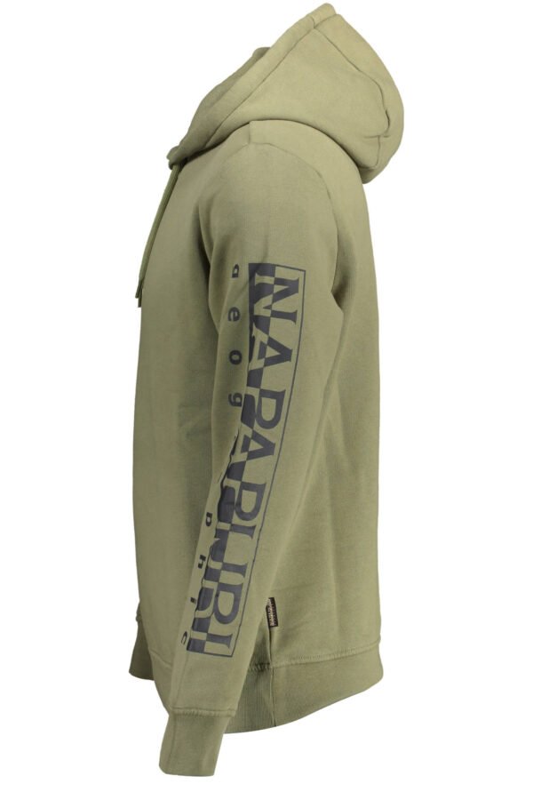 NAPAPIJRI SWEATSHIRT WITHOUT ZIP MAN GREEN - Image 2