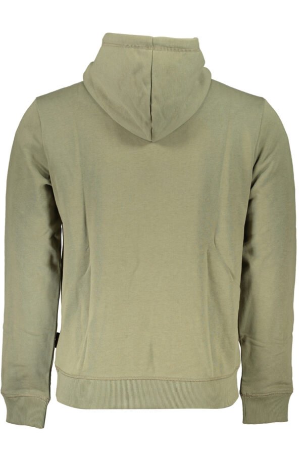NAPAPIJRI GREEN MEN'S ZIPLESS SWEATSHIRT - Image 2