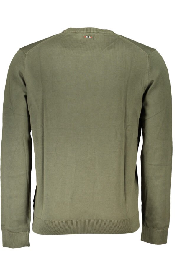 NAPAPIJRI GREEN MEN'S SWEATER - Image 2