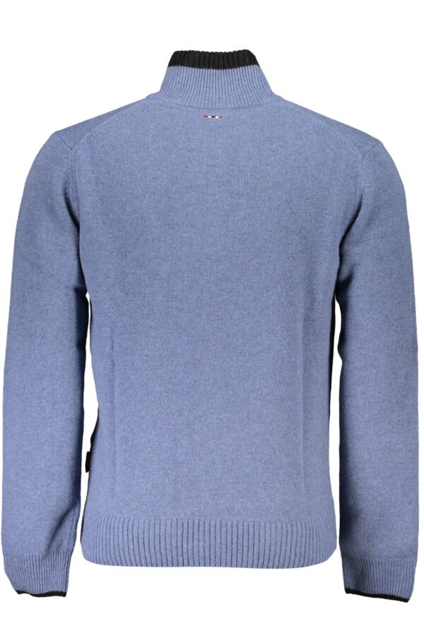 NAPAPIJRI MEN'S BLUE SWEATER - Image 2