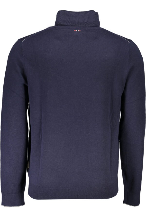 NAPAPIJRI MEN'S BLUE SWEATER - Image 2