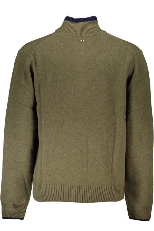 NAPAPIJRI GREEN MEN'S SWEATER - Image 2