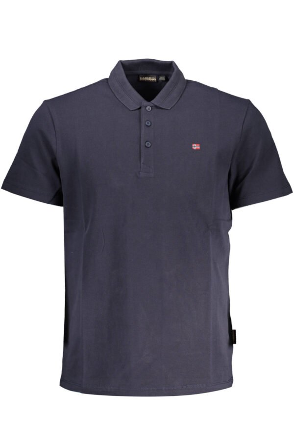 NAPAPIJRI POLO SHORT SLEEVE MAN BLUE