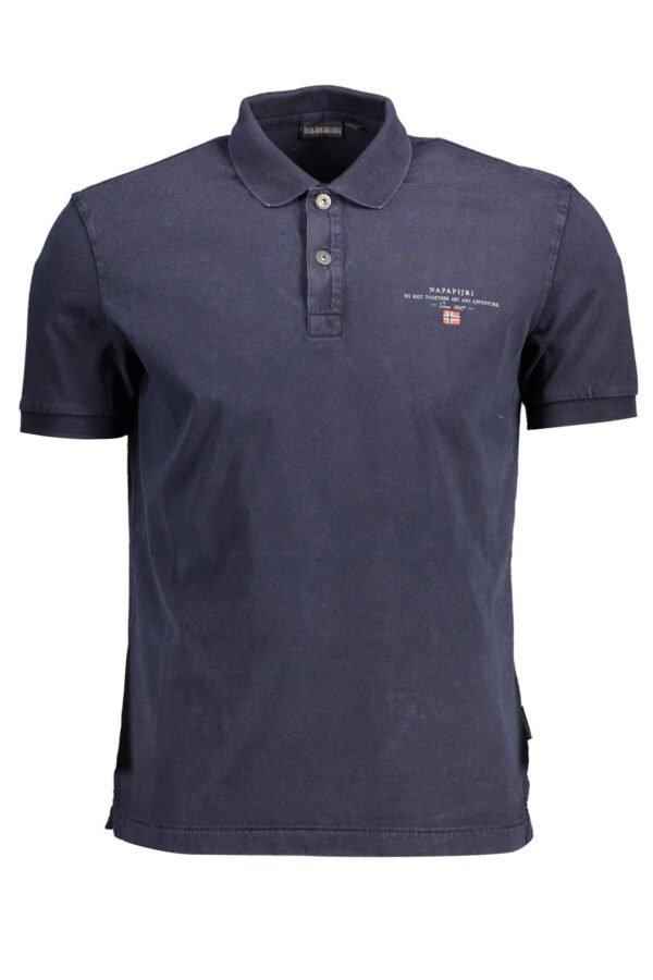 NAPAPIJRI POLO SHORT SLEEVE MAN BLUE