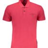 NAPAPIJRI MEN'S SHORT SLEEVED POLO SHIRT PINK