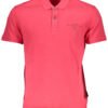 NAPAPIJRI MEN'S SHORT SLEEVED POLO SHIRT PINK