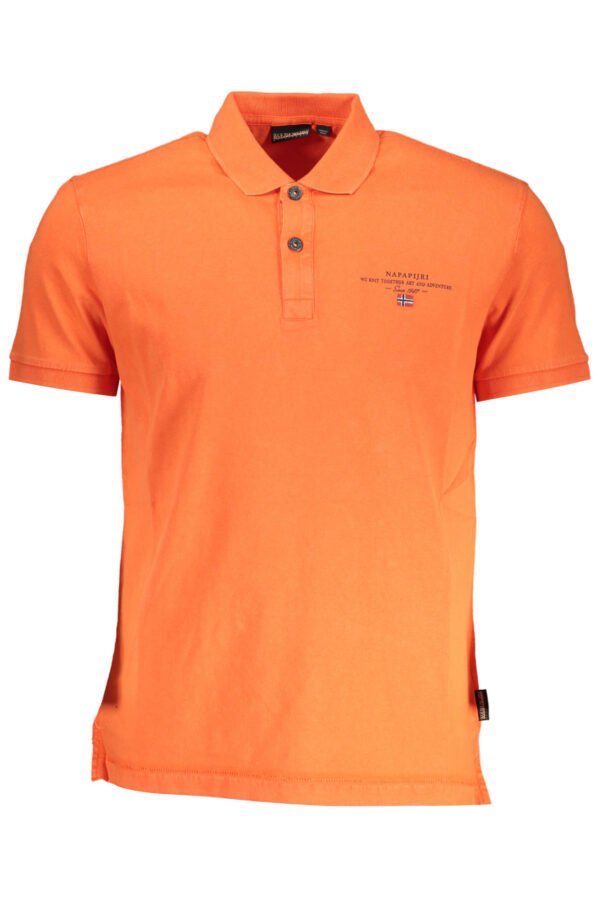 NAPAPIJRI POLO SHORT SLEEVE MAN RED