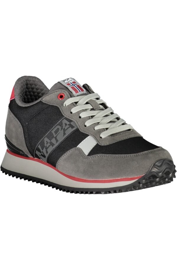 NAPAPIJRI SHOES BLACK MEN'S SPORTS SHOES - Image 3