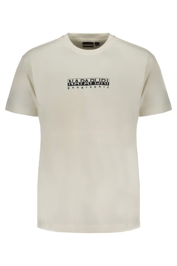 NAPAPIJRI MEN'S SHORT SLEEVED T-SHIRT WHITE
