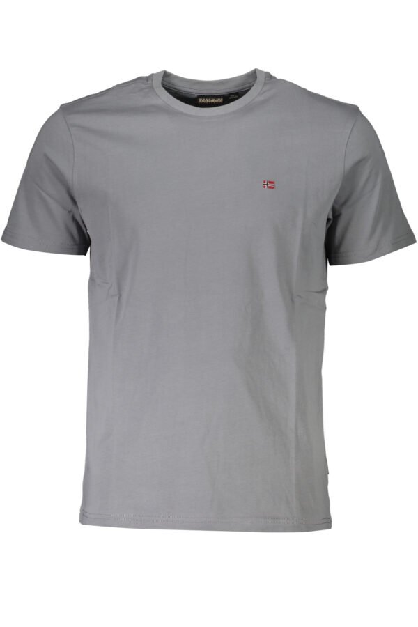 NAPAPIJRI MEN'S SHORT SLEEVED T-SHIRT GRAY