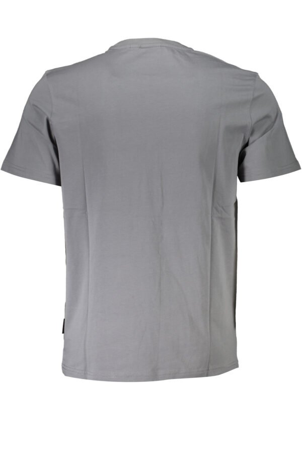 NAPAPIJRI MEN'S SHORT SLEEVED T-SHIRT GRAY - Image 2
