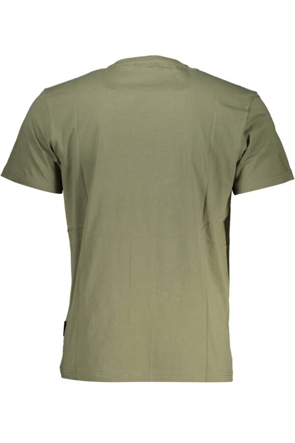 NAPAPIJRI MEN'S SHORT SLEEVE T-SHIRT GREEN - Image 2