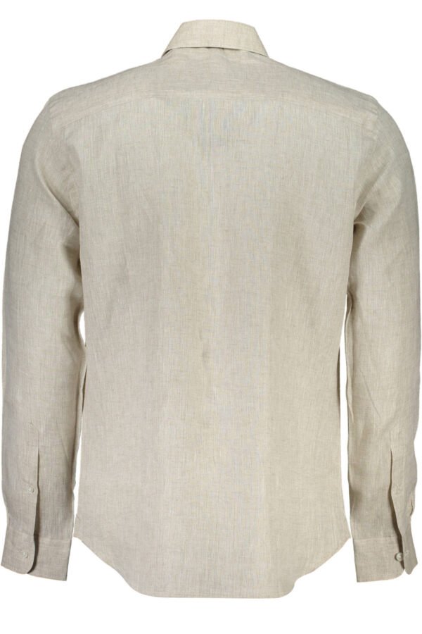 NORTH SAILS LONG SLEEVE MAN SHIRT BEIGE - Image 2