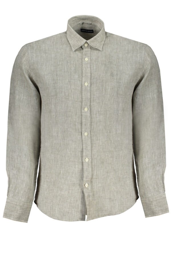 NORTH SAILS MEN'S LONG SLEEVE SHIRT GRAY