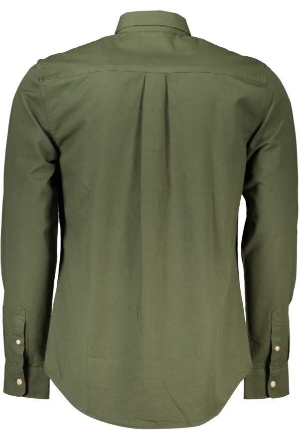 NORTH SAILS GREEN MEN'S LONG SLEEVED SHIRT - Image 2
