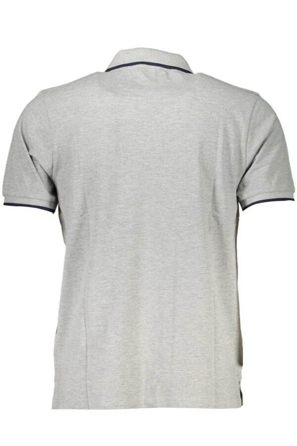 NORTH SAILS MEN'S GRAY SHORT SLEEVED POLO SHIRT - Image 2