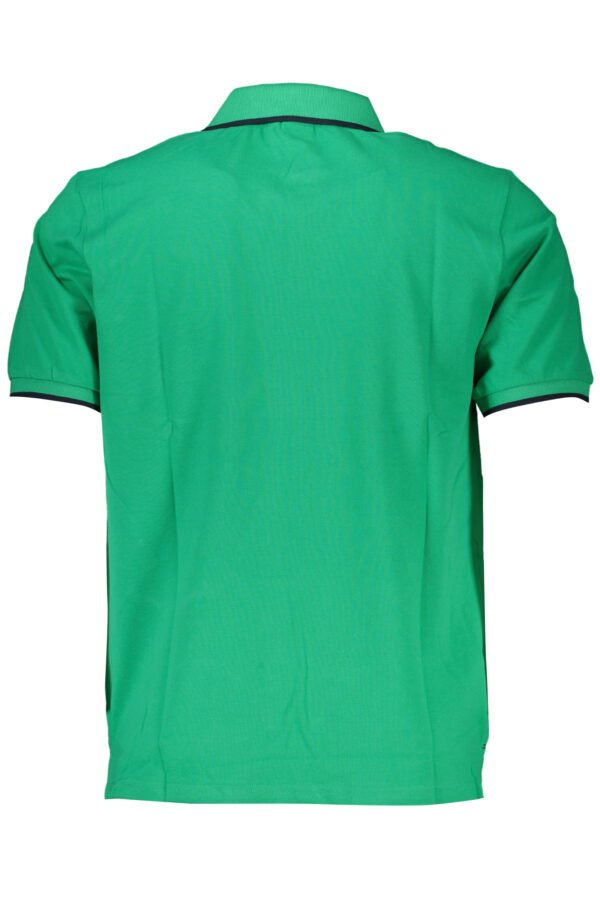 NORTH SAILS GREEN MEN'S SHORT SLEEVED POLO SHIRT - Image 2