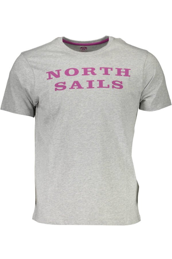 NORTH SAILS MEN'S SHORT SLEEVE T-SHIRT GRAY