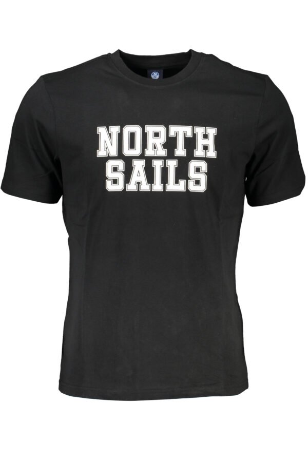 NORTH SAILS MEN'S SHORT SLEEVE T-SHIRT BLACK