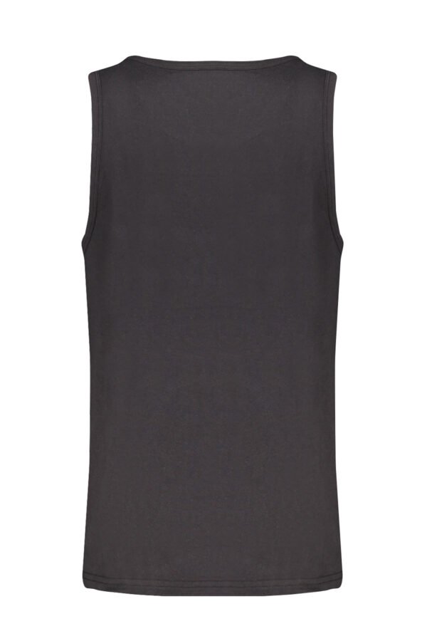 NORWAY 1963 BLACK MEN'S TANK TOP - Image 2