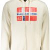 NORWAY 1963 MEN'S WHITE ZIP-UP SWEATSHIRT
