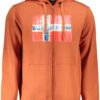 NORWAY 1963 MEN'S BROWN ZIP-UP SWEATSHIRT