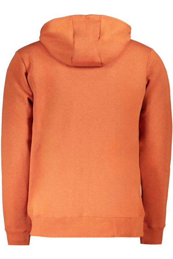 NORWAY 1963 MEN'S BROWN ZIP-UP SWEATSHIRT - Image 2