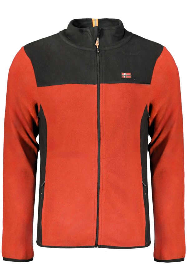 NORWAY 1963 RED MEN'S ZIP-UP SWEATSHIRT