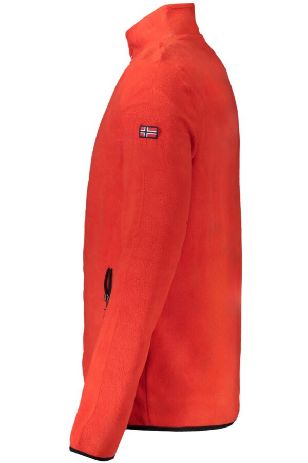 NORWAY 1963 RED MEN'S ZIP-UP SWEATSHIRT - Image 3